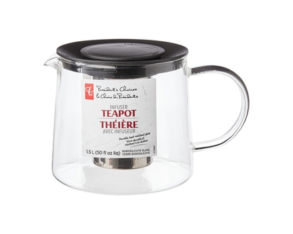 President's Choice Glass Teapot With Infuser - 1.0 EA