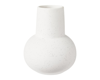 Life at Home Petit vase blanc moucheté - 1.0 EA