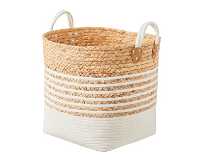 Life at Home Medium Stripe Storage Basket - 1.0 EA
