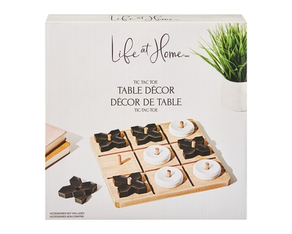 Life at Home Décor De Table Tic-Tac-Toe - 1.0 EA