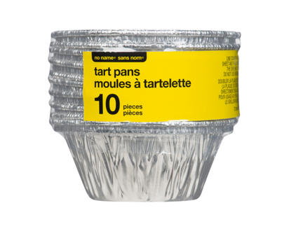 No Name Tart Pans 10 Pieces 7.1 cm x 7.1 cm x 3.0 cm - 1.0 EA