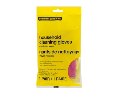 No Name Medium/Large Household Cleaning Gloves - 1.0 EA