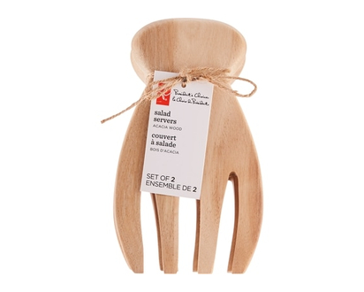 President's Choice Acacia Wood Salad Hands - 1.0 EA
