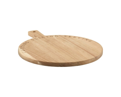 President's Choice Acacia Round Board, Light - 1.0 EA