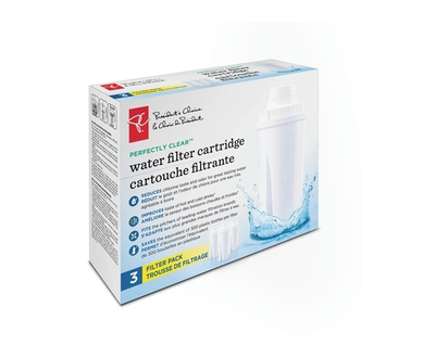 President's Choice Water Filter Cartridge 3 Filter Pack - 1.0 EA