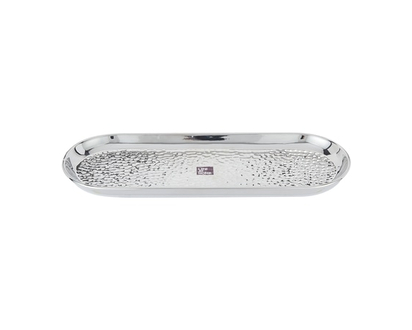 Life at Home Tray, Hammered Metal - 1.0 EA
