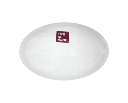 Life at Home Soap Dish, Frosted - 1.0 EA