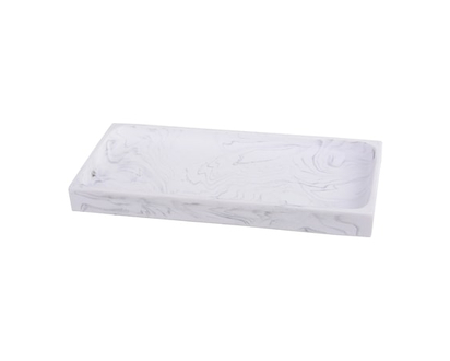 Life at Home Tray, Marble - 1.0 EA