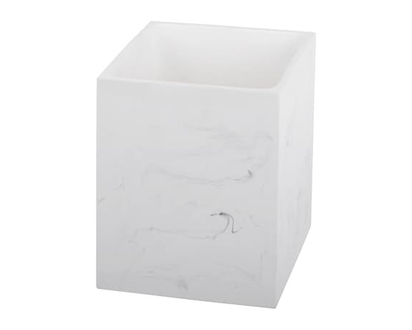 Life at Home Waste Bin, Marble - 1.0 EA