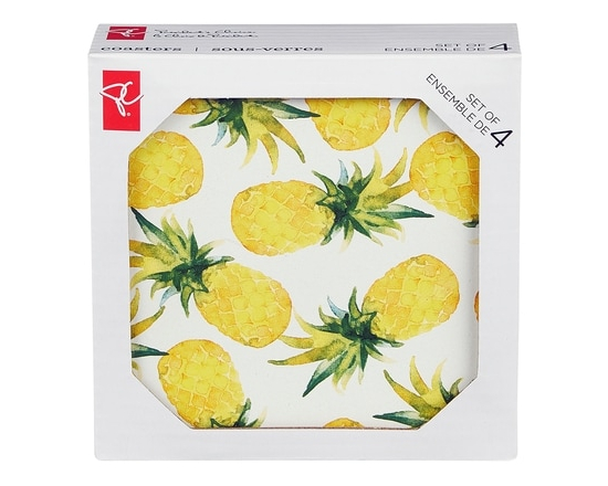 Assorted Coasters - 1.0 EA