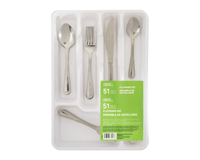 Everyday Essentials Stainless Steel Flat Tray-50pc - 1.0 EA