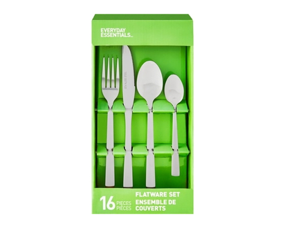 Everyday Essentials Squared Flatware - 1.0 EA