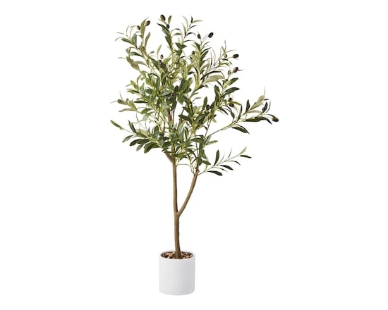 Life at Home Faux Olive Tree with Pot - 1.0 EA