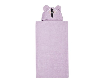 Kids' Hooded Bath Wrap - Butterfly - 1.0 EA