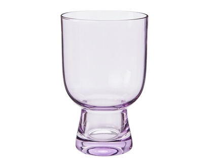Life at Home Stacked Glass -Lilac - 1.0 EA