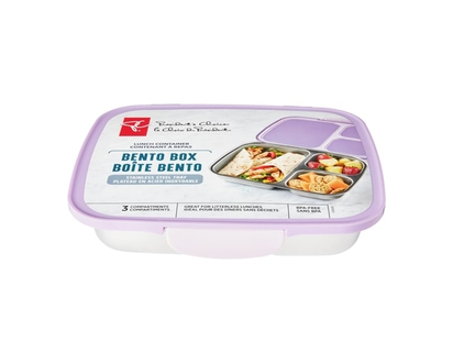 President's Choice Bento Lunch -Purple - 1.0 EA