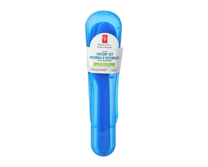 President's Choice Kids Cutlery -Blue - 1.0 EA