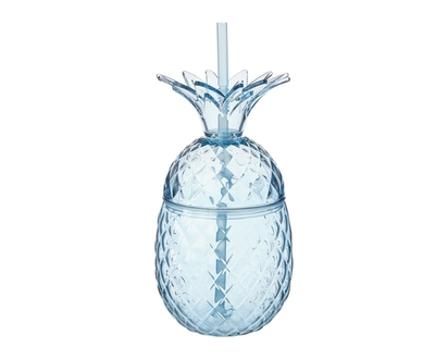 Life at Home Pineapple To-Go Cup - Blue - 1.0 EA