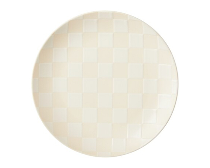 Life at Home Wax Resist Side Plate White - 1.0 EA
