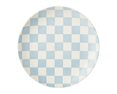 Life at Home Wax Resist Side Plate Teal - 1.0 EA