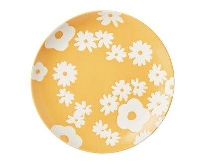Life at Home Wax Resist Side Plate Lemon - 1.0 EA
