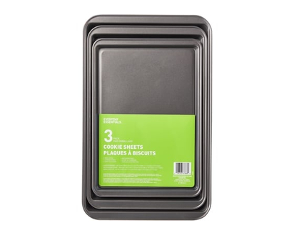 Everyday Essentials 3 Piece Cookie Sheet Set - 1.0 EA