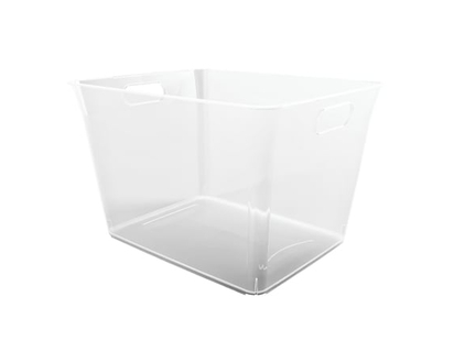 Everyday Essentials V Basket 22L, Clear - 1.0 EA