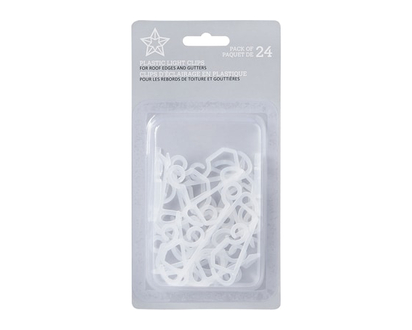 Clips d’éclairage universel, ensemble de 24 - 1.0 EA