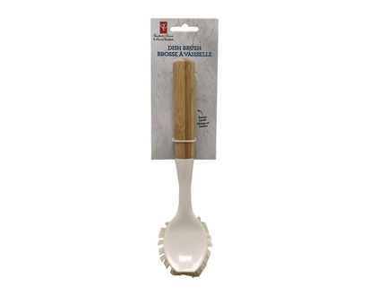 President's Choice Dish Brush with Bamboo Handle - 1.0 EA
