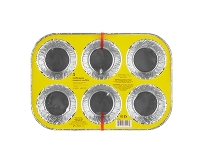 No Name Foil Muffin Pan - 1.0 EA