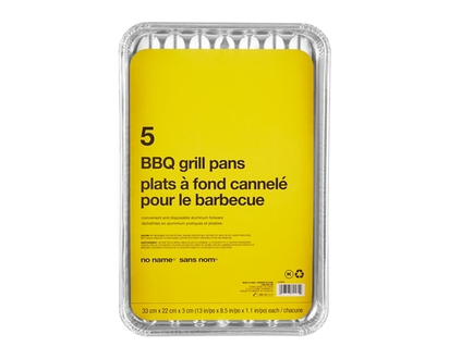 No Name BBQ Grill Pans - 1.0 EA