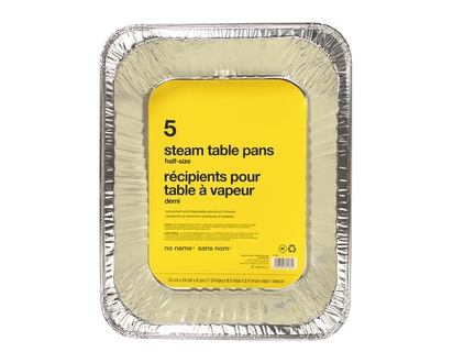 No Name Half-Size Steam Table Pan - 1.0 EA