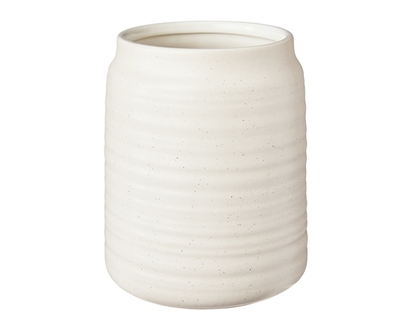 Life at Home Ribbed Speckle Crock - 1.0 EA