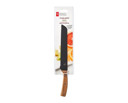 President's Choice Acacia Wood Bread Knife - 1.0 EA