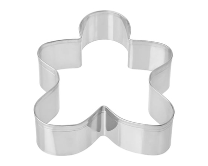 Emporte-pièce en acier inoxydable, bonhomme de pain d’épice - 1.0 EA