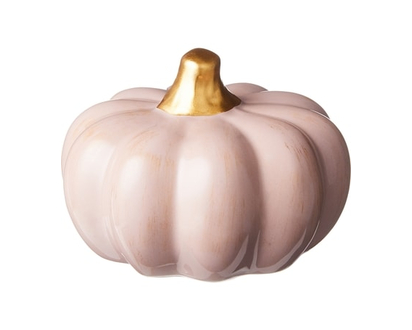 Small Ceramic Pumpkin - Tera Cotta - 1.0 EA