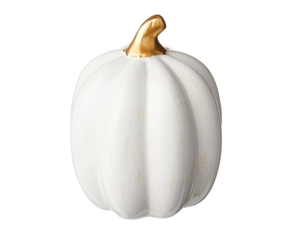 6 Inch Medium Pumpkin - Ivory - 1.0 EA