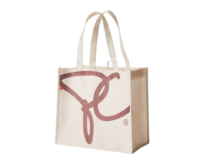President's Choice Reusable Fashion Bag - Cream - 1.0 EA
