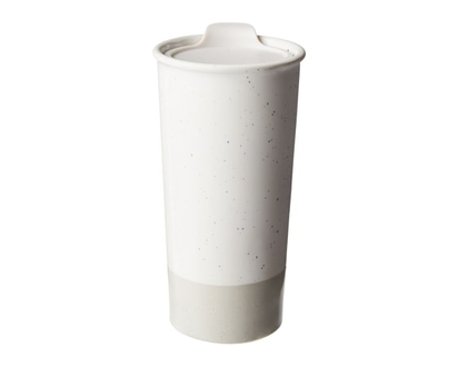 le Choix du Président Grande tasse de voyage en céramique – Crème - 1.0 EA