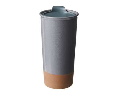 le Choix du Président Grande tasse de voyage en céramique – Bleu - 1.0 EA