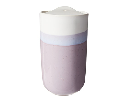 Life at Home Ceramic Slant To Go-Purple - 1.0 EA