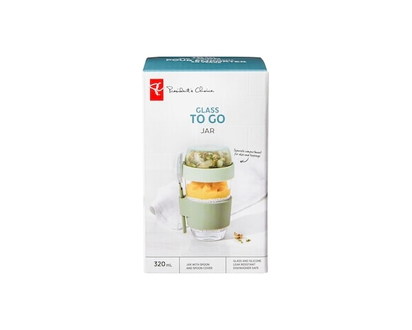 President's Choice Glass To Go Jar - 1.0 EA
