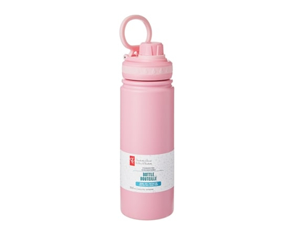 le Choix du Président Bouteille en acier inoxydable – rose - 1.0 EA