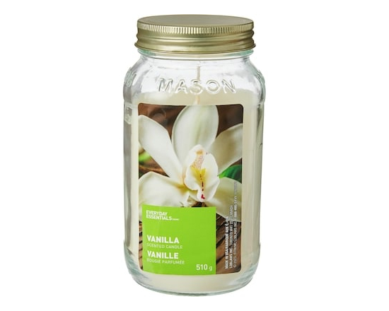 Everyday Essentials Vanilla Scented Candle - 1.0 EA