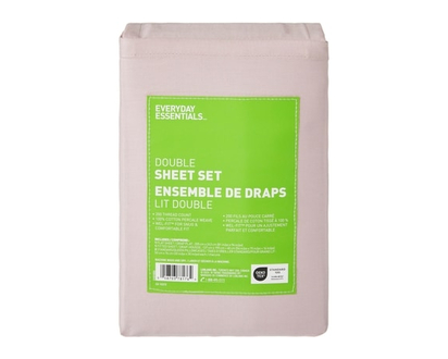 Everyday Essentials Double Cotton Sheet 4 Piece Set - 1.0 EA