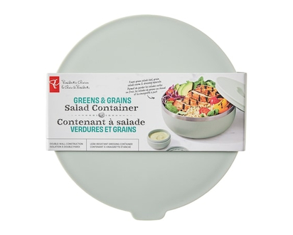 President's Choice Greens and Grains Salad Container - Sage - 1.0 EA