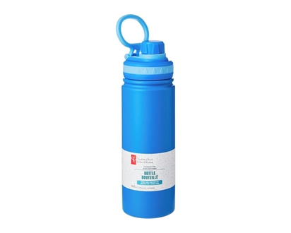 President's Choice Stainless Steel Bottle - Blue - 1.0 EA