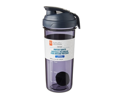 President's Choice Shaker Ball Tritan Protein Shaker - Grey - 1.0 EA