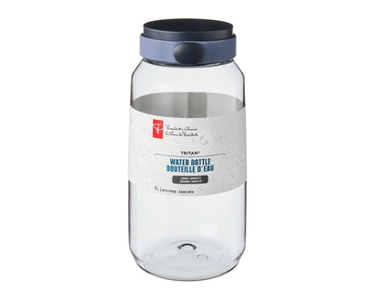 President's Choice Large Capacity Tritan Water Bottle - Black - 1.0 EA