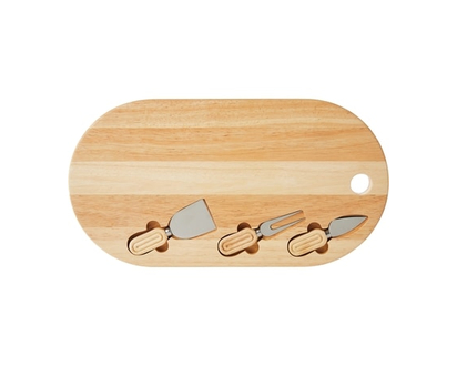 President's Choice Acacia Serve Board 4 Piece Set - 1.0 EA